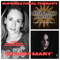 Supernatural Therapy podcast promo pic for Season 1 Episode 5 Bloody Mary